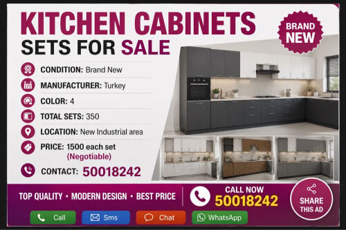 kitchen cabinets set