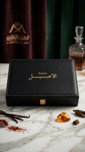 ثلاثة قطع من البارفيوم من الأصيل