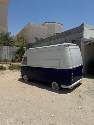 باص مجهز مطبخ للمشاريع